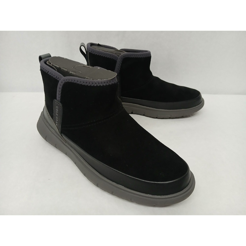 Cole Haan Women's Generation ZeroGrand WR Suede Bootie W22969 Black Sz 6‎